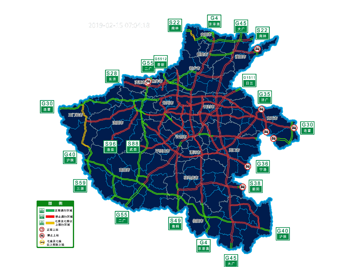 河南高速最新地图揭示，中原大地的交通网络全景展现