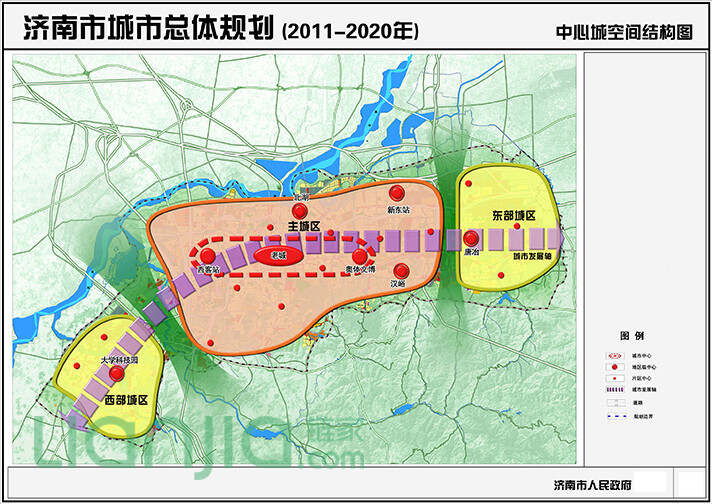 济南市最新大规划图,济南市最新规划消息